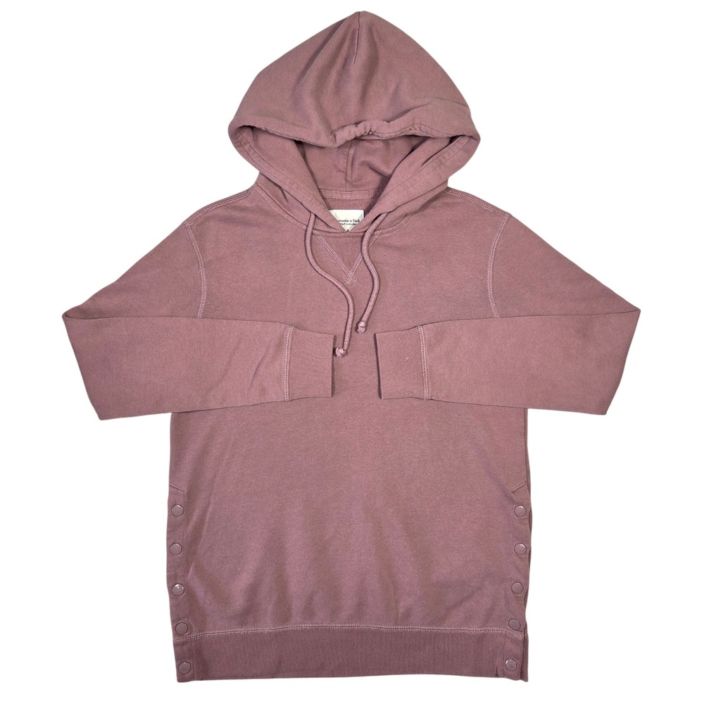 Abercrombie & Fitch Hoodie Soft A&F Collection Womens XS Preppy Lounge Comfort